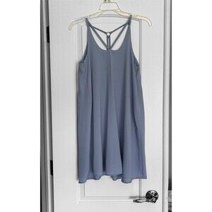 Blue Pair Women’s Light Blue Strappy Lined Summer Sleeveless Dress Size XS